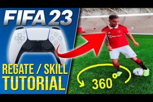 ¿Cómo hacer giros 360 en FIFA 23?