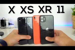¿Qué es mejor un XR o un XS?