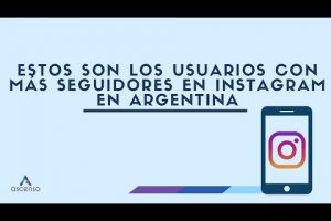 ¿Quién es la mujer Argentina con más seguidores en Instagram?