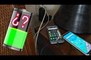 ¿Qué es mejor cargar el celular prendido o apagado?