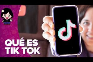 ¿Qué significa la palabra TikTok en español?