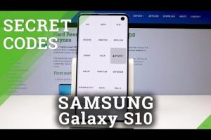 ¿Cómo entrar al service mode en Samsung?