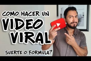 ¿Cómo hacer un vídeo viral en YouTube?