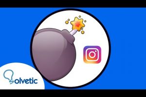 ¿Qué significa la bomba en las fotos de Instagram?