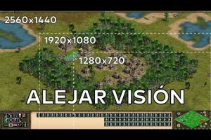 ¿Cómo alejar el zoom en Age of Empires 2?