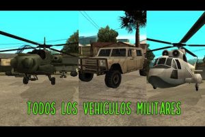 ¿Cómo se llama el carro militar en GTA San Andreas?