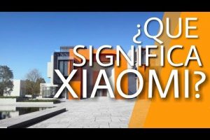 ¿Cuál es el significado de Xiaomi?