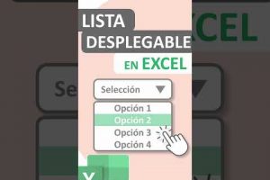 Creación de listas desplegables: Guía sencilla y práctica
